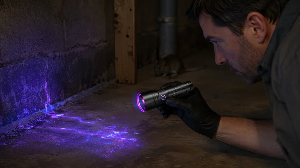 365nm USB Rechargeable UV Stain Detector