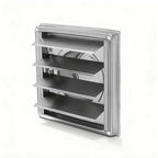 Round Stainless Steel Wall Vent Grille