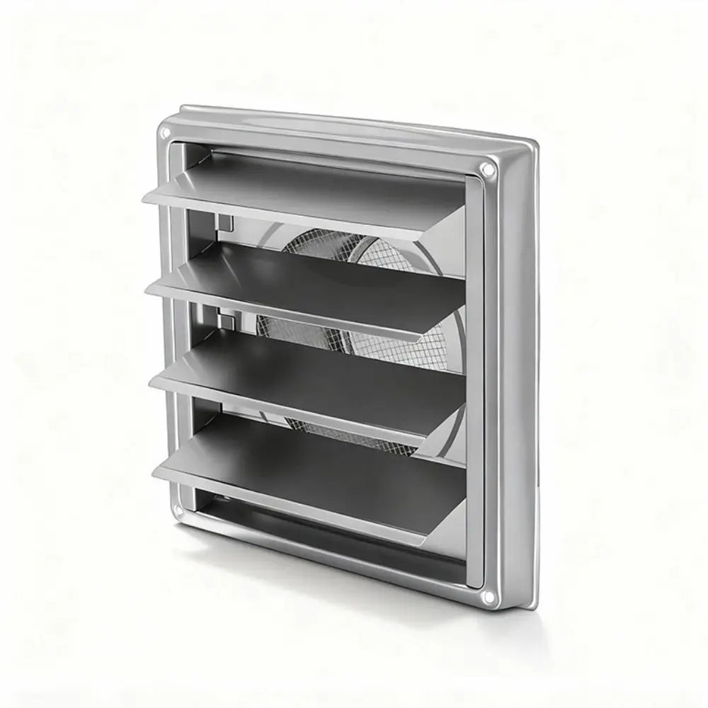 Round Stainless Steel Wall Vent Grille