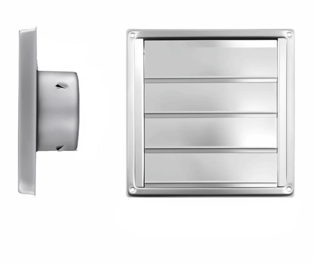 Round Stainless Steel Wall Vent Grille