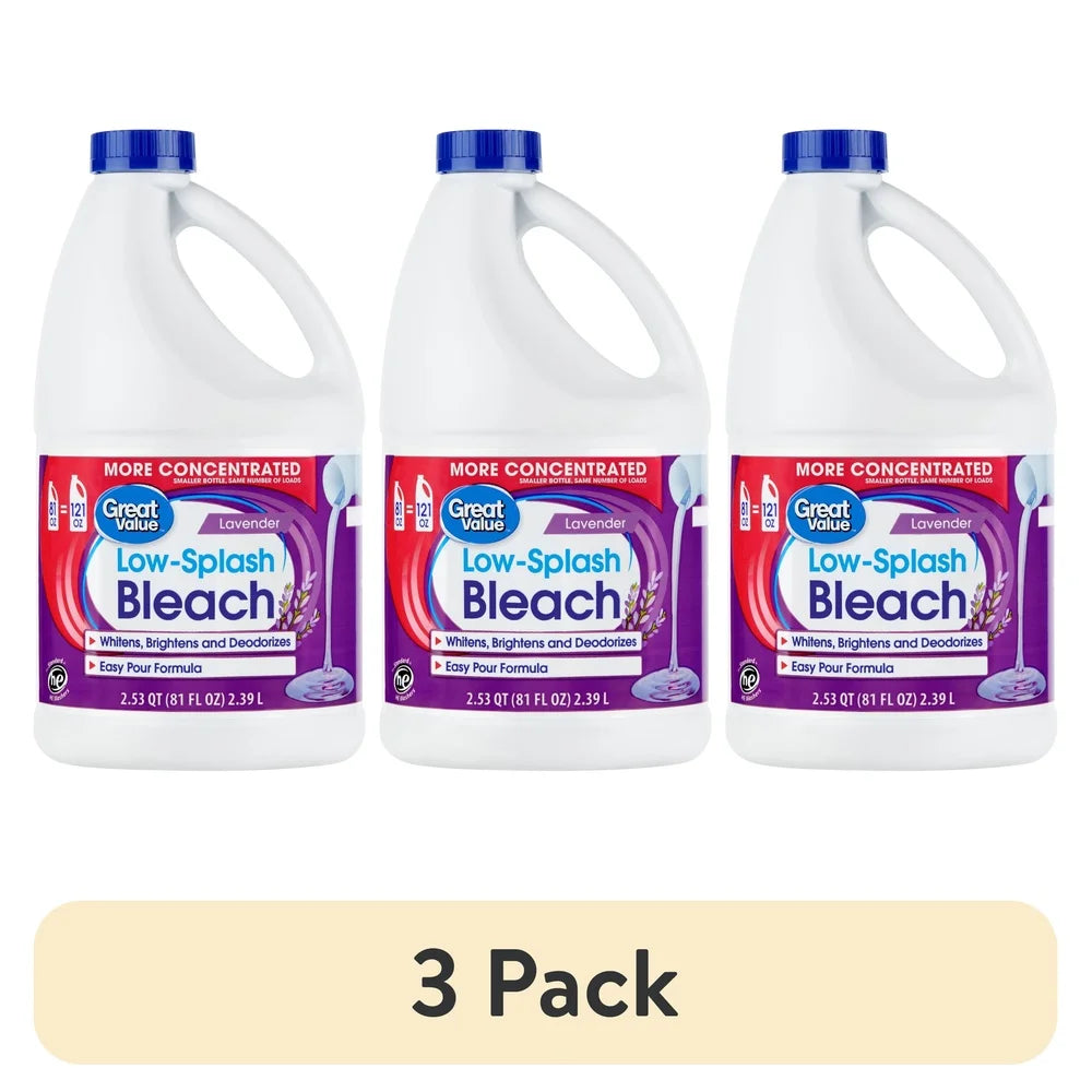 Low Splash Bleach 3/Pack