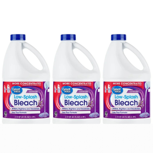 Low-Splash Bleach - 3-Pack